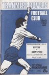 Tranmere Rovers v Brentford Match Programme 1973-02-02