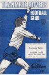Tranmere Rovers v Southend United Match Programme 1974-04-26