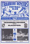 Tranmere Rovers v Blackpool Match Programme 1985-01-29
