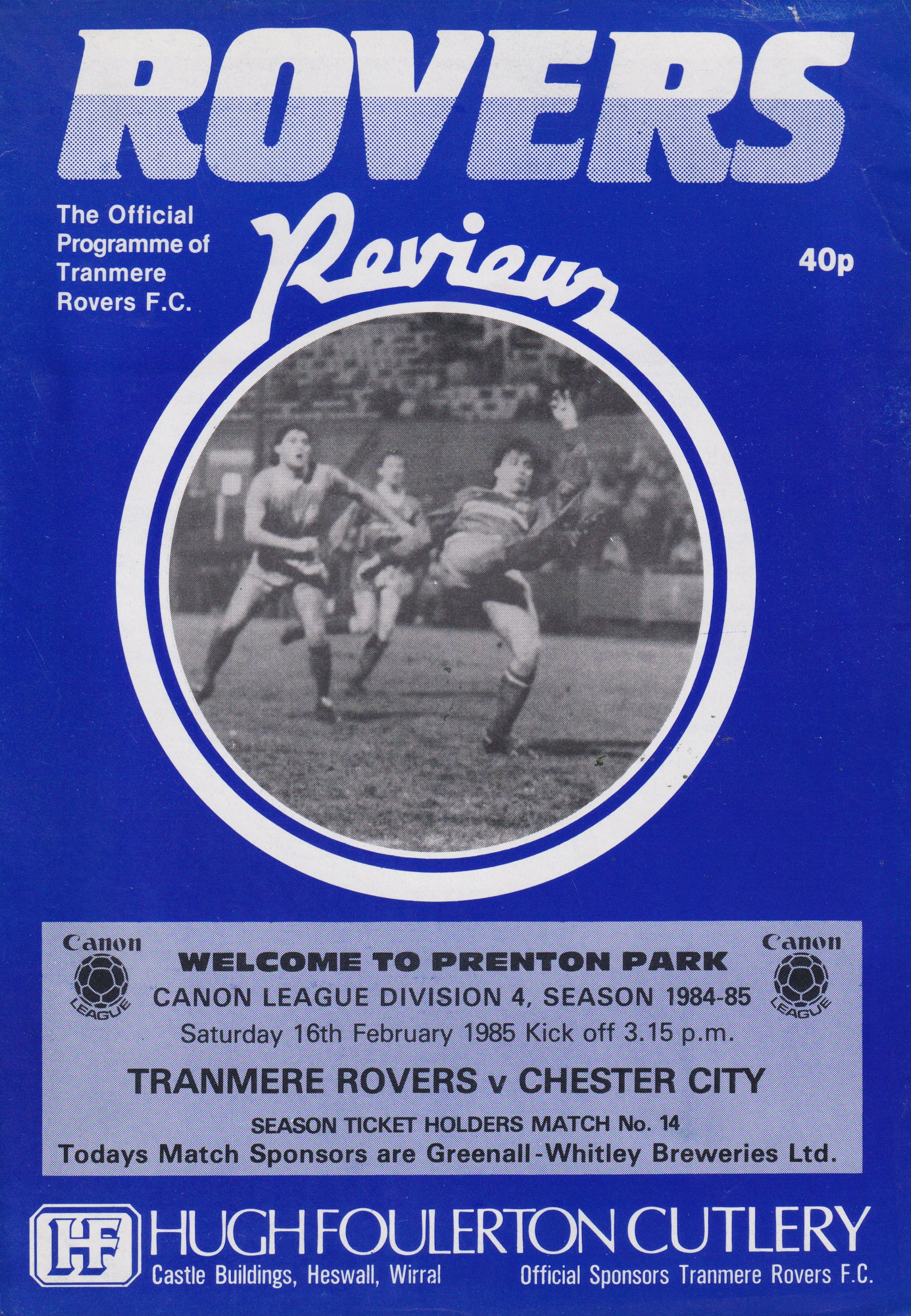 Match Programme