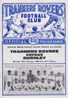 Tranmere Rovers v Burnley Match Programme 1985-03-19