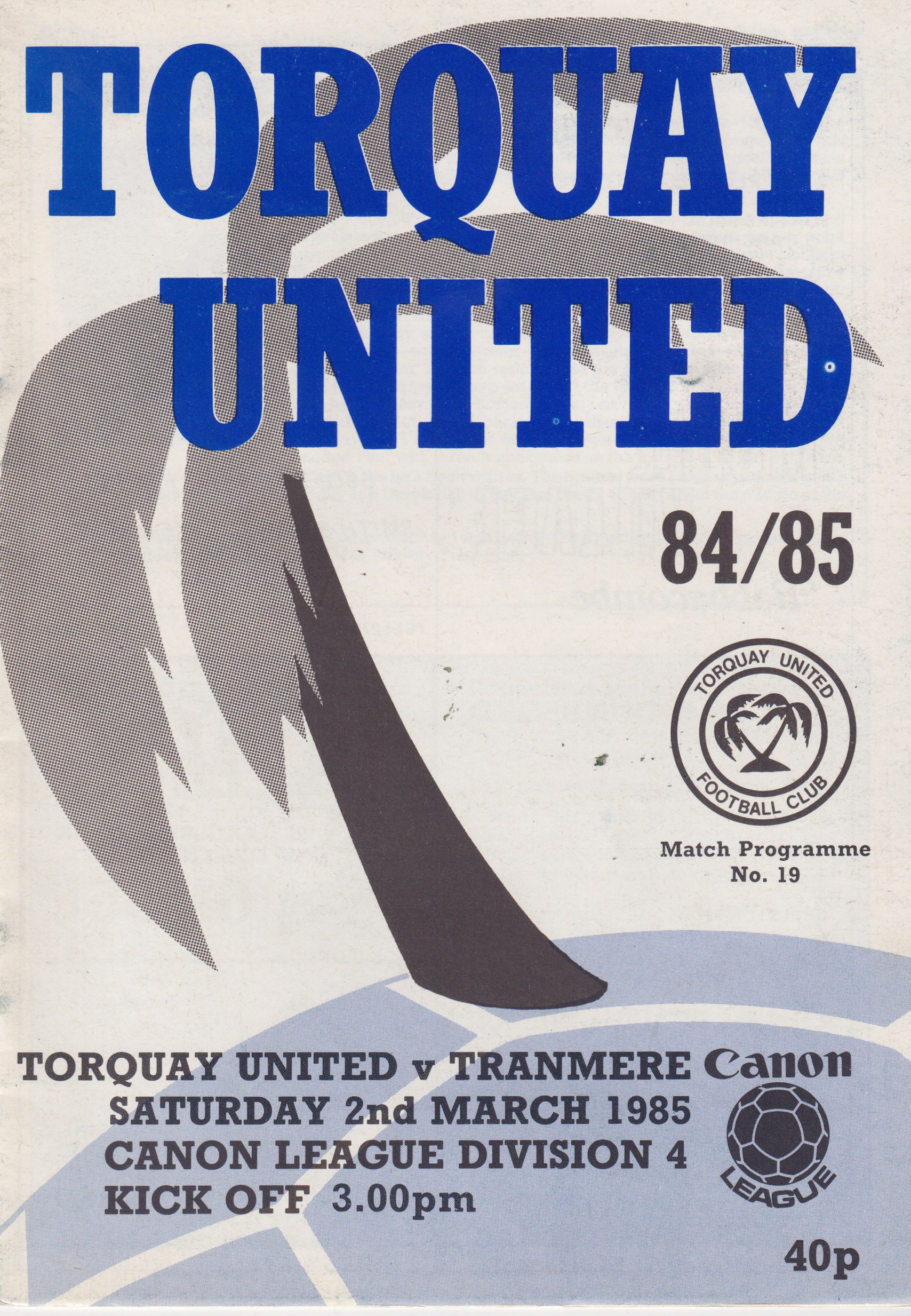 Match Programme