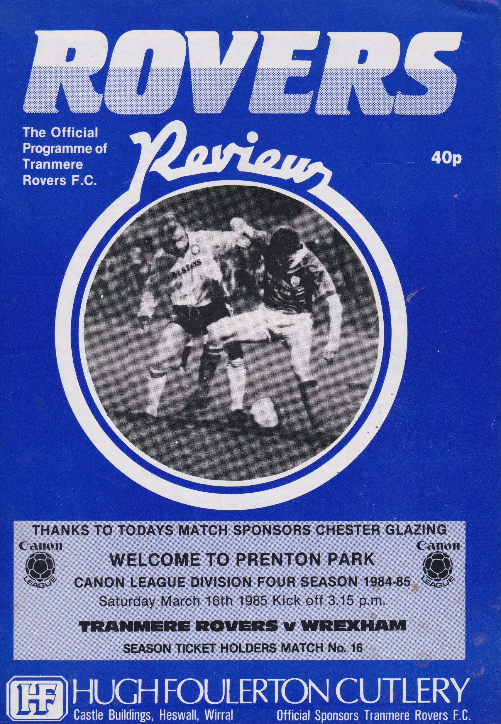 Match Programme