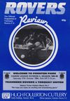 Tranmere Rovers v Torquay United Match Programme 1984-10-27