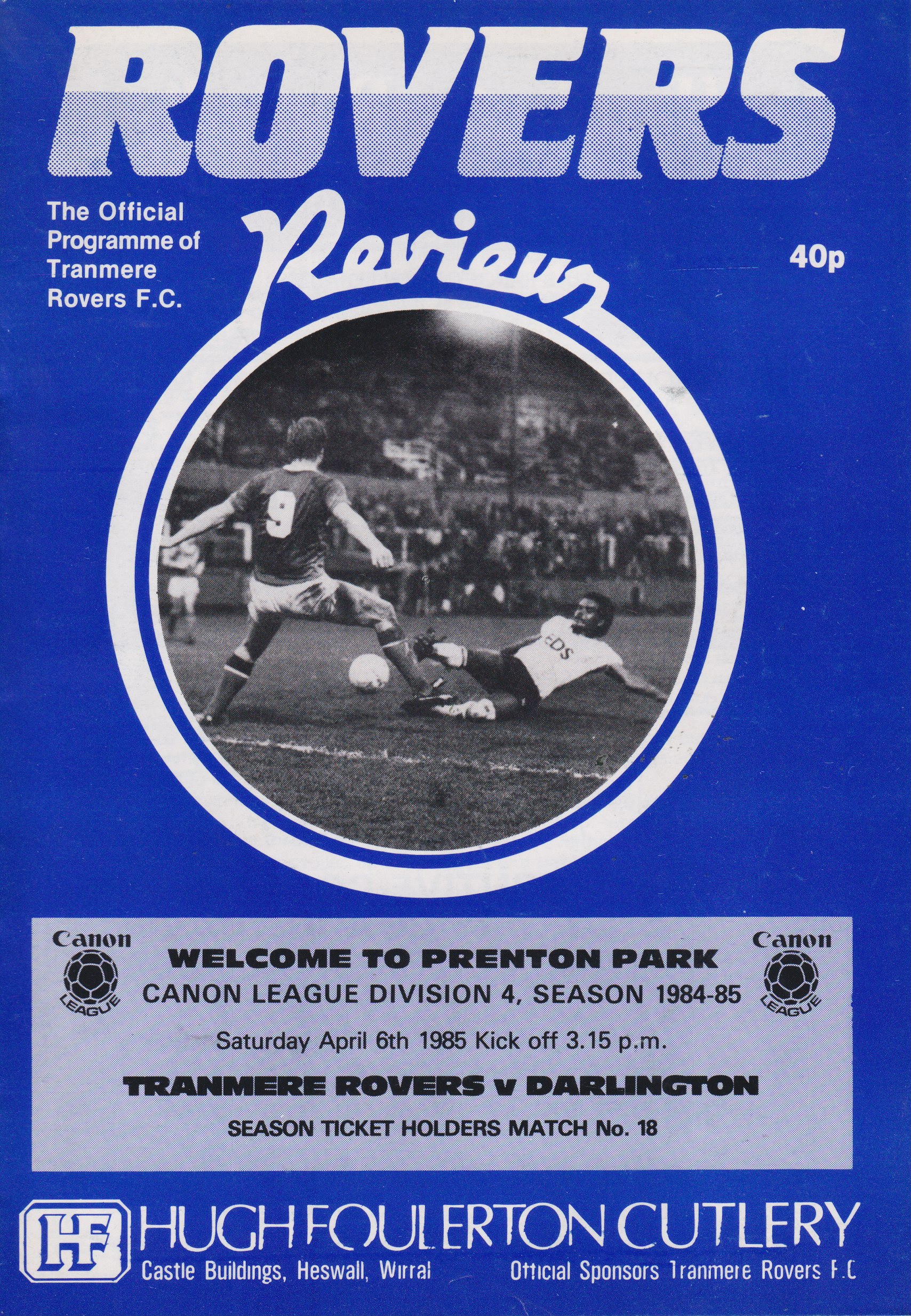 Match Programme