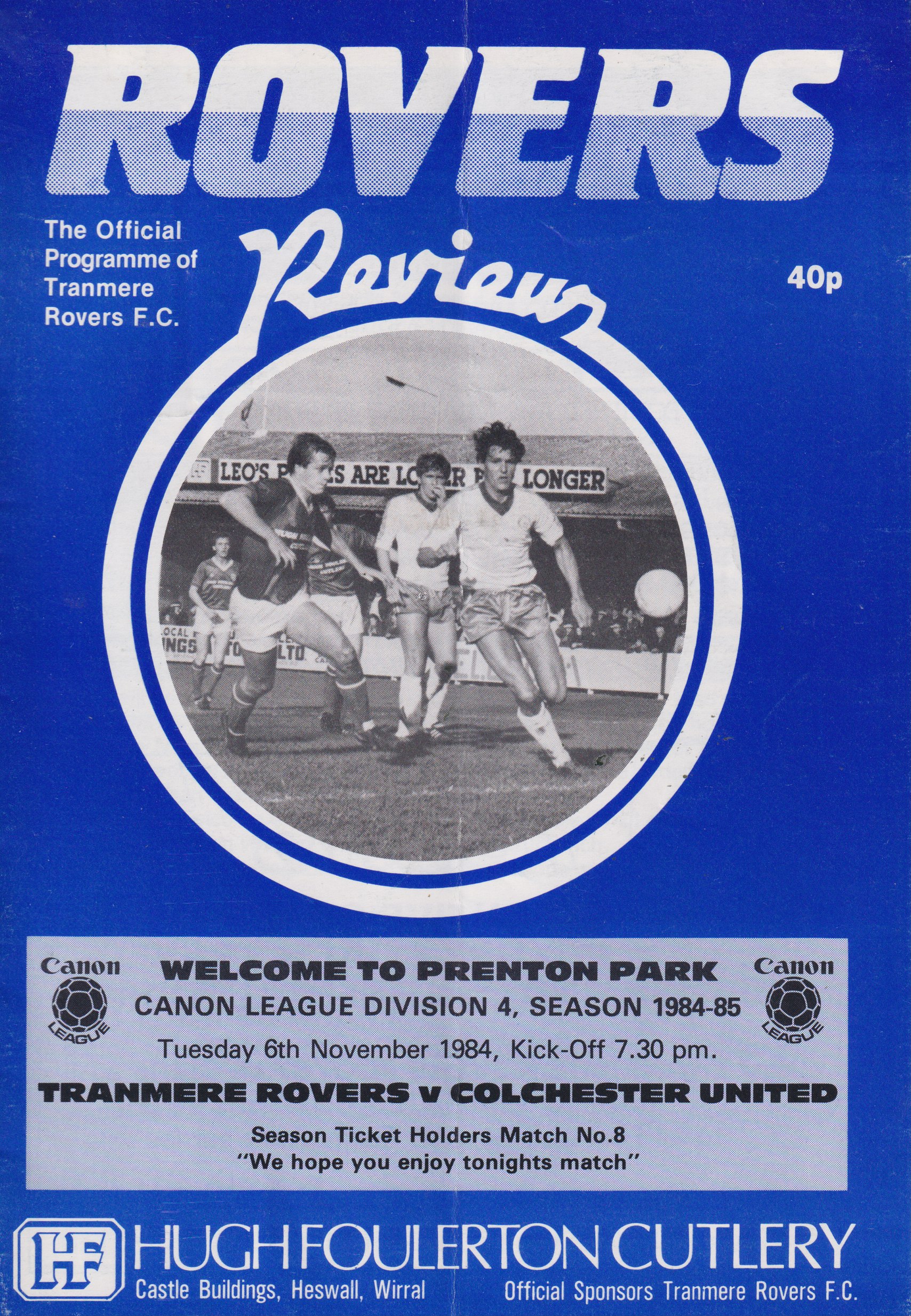 Match Programme