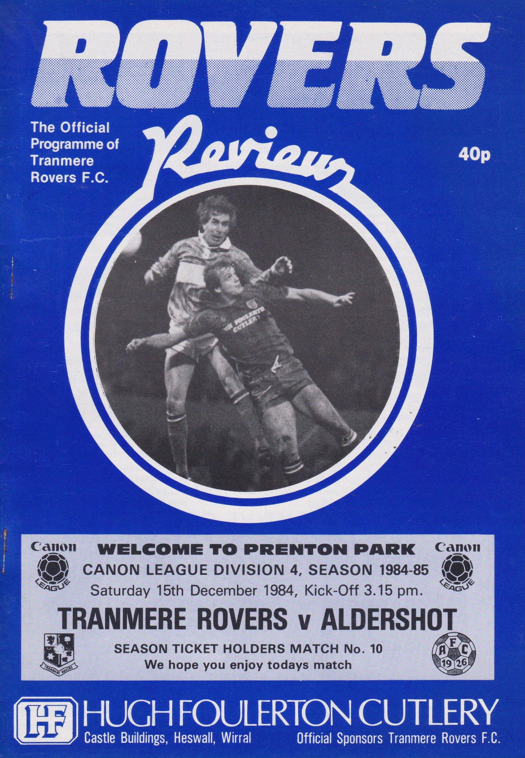 Match Programme