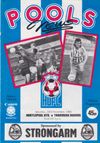Hartlepool United v Tranmere Rovers Match Programme 1985-11-23