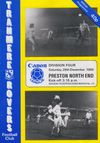 Tranmere Rovers v Preston North End Match Programme 1986-03-25