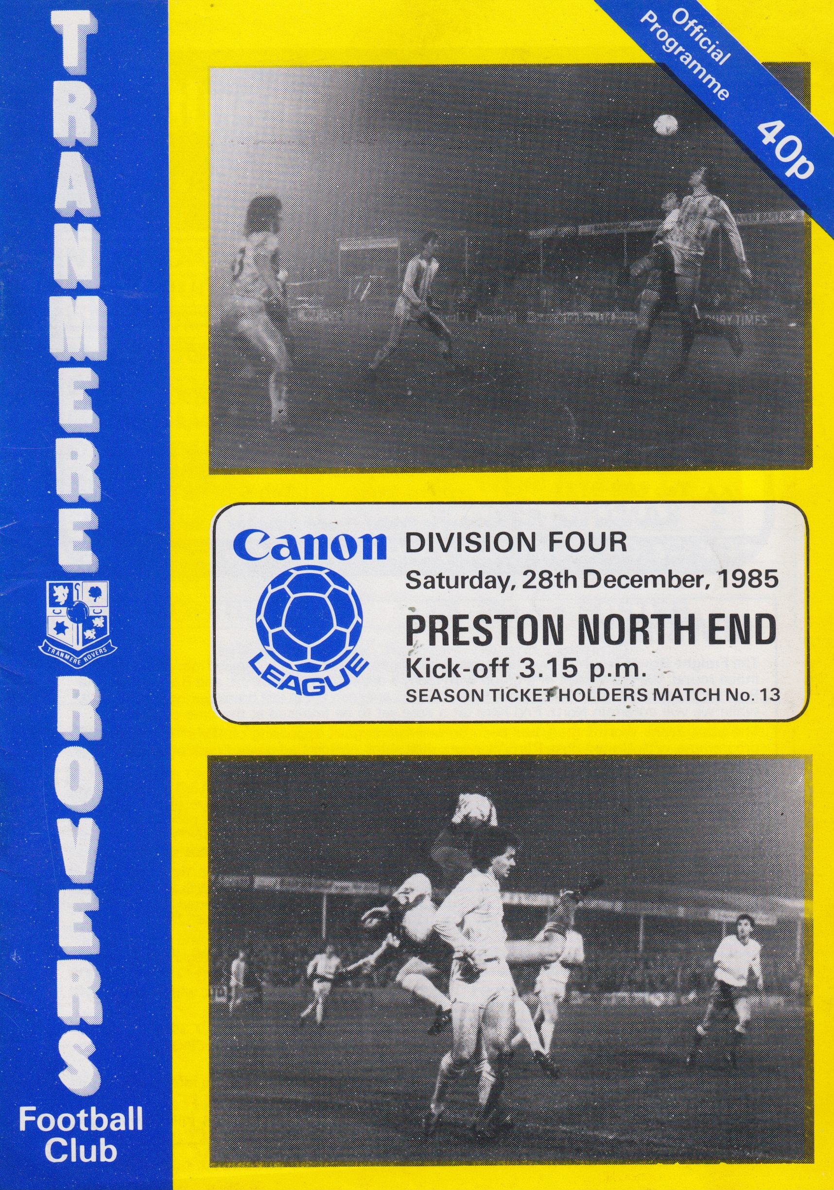 Match Programme