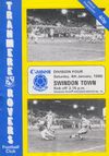 Tranmere Rovers v Swindon Town Match Programme 1986-01-04