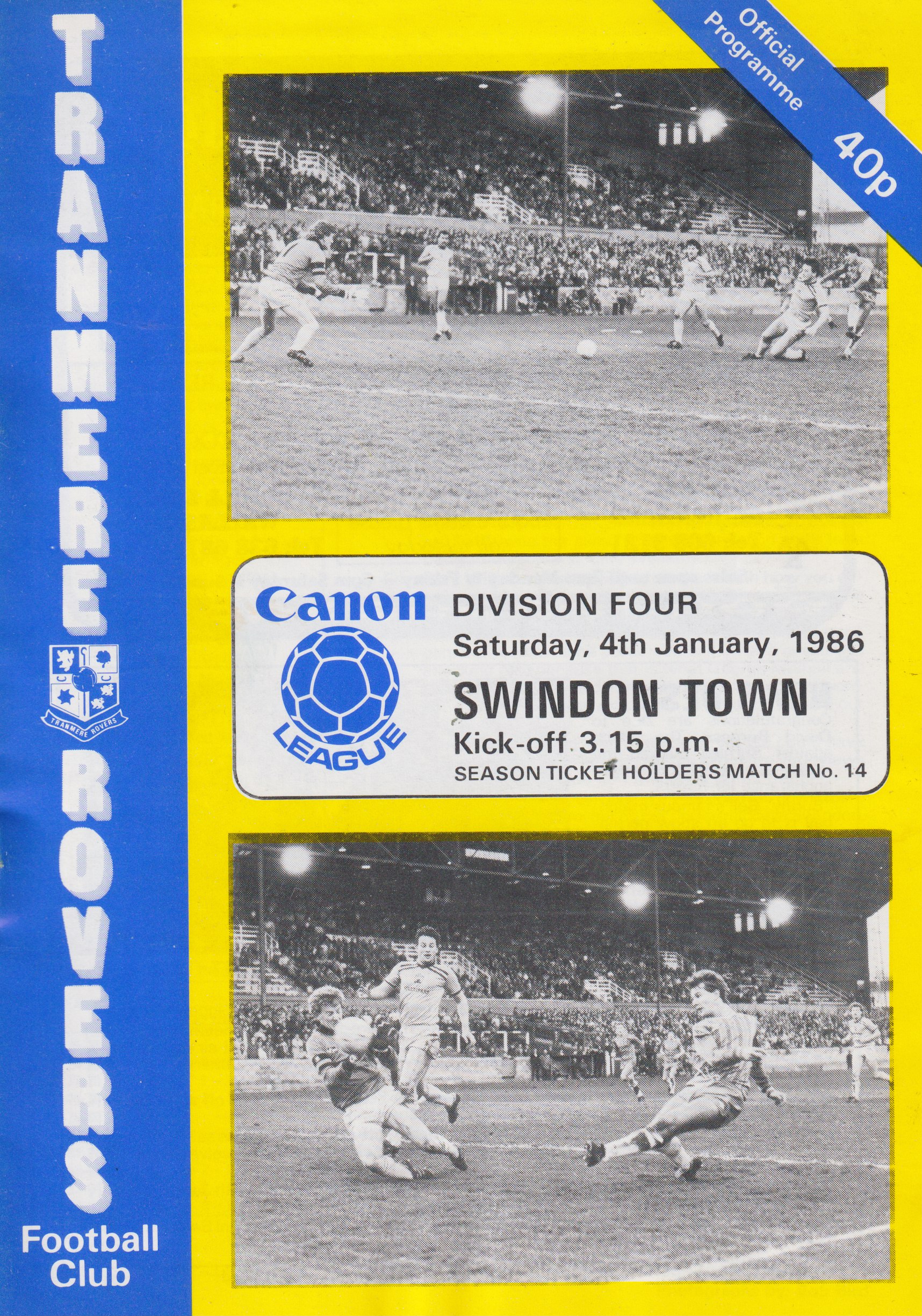 Match Programme