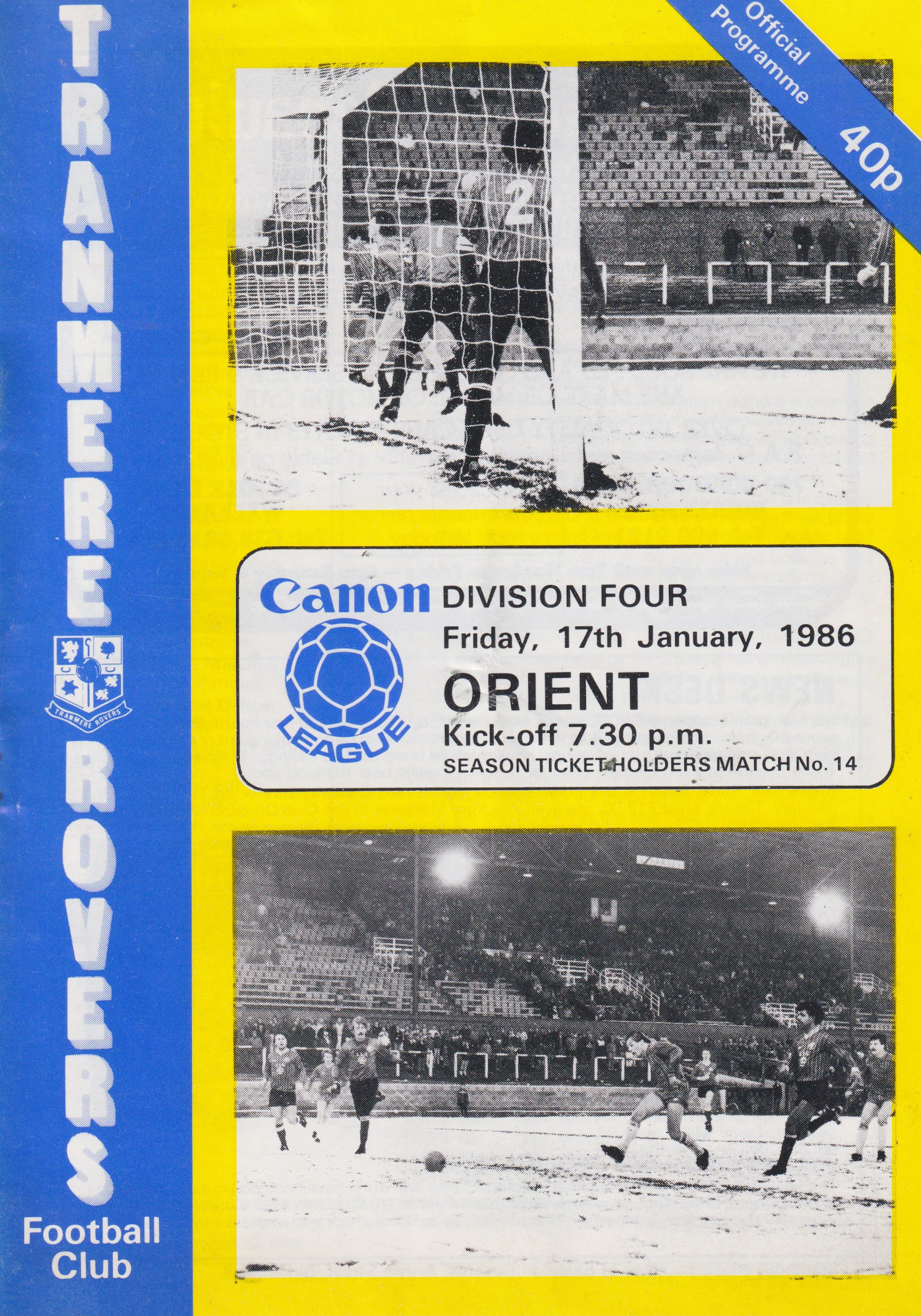 Match Programme