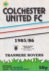 Tranmere Rovers v Colchester United Match Programme 1985-09-14