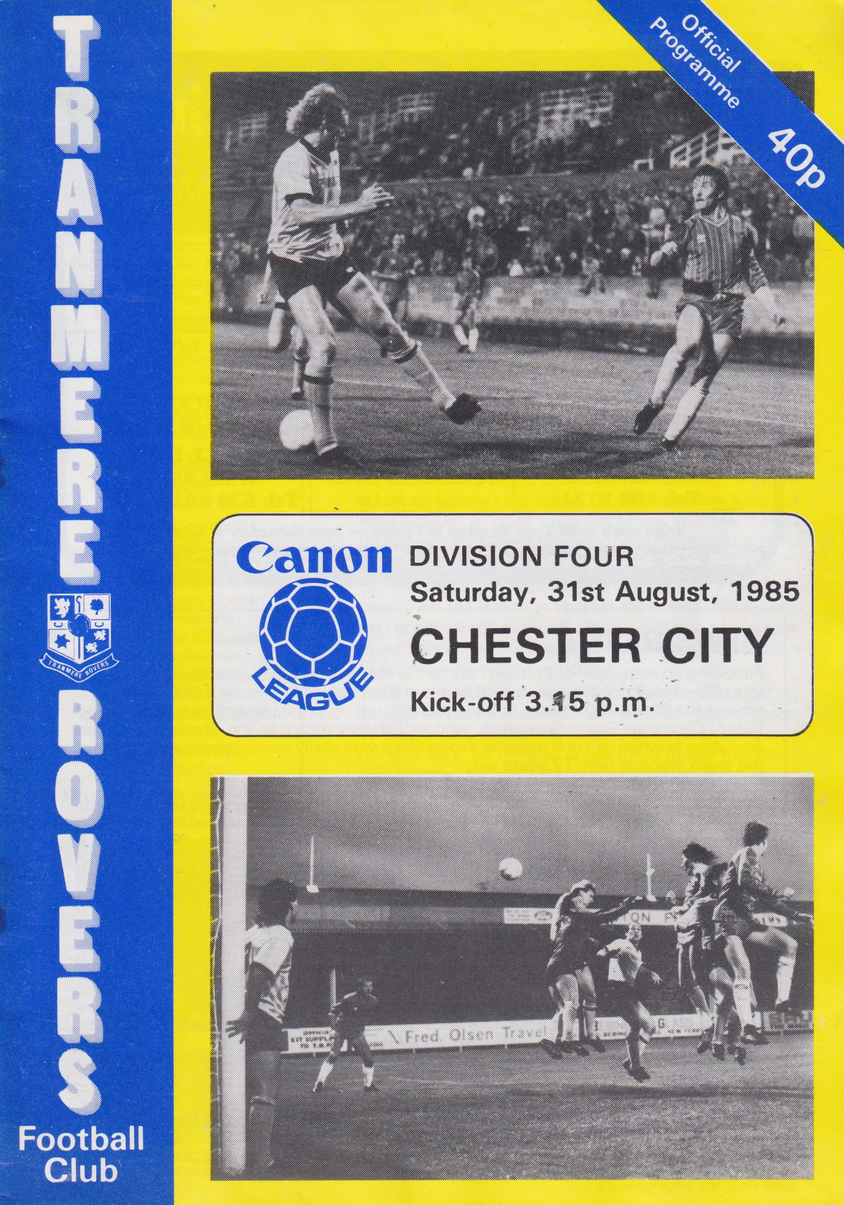 Match Programme