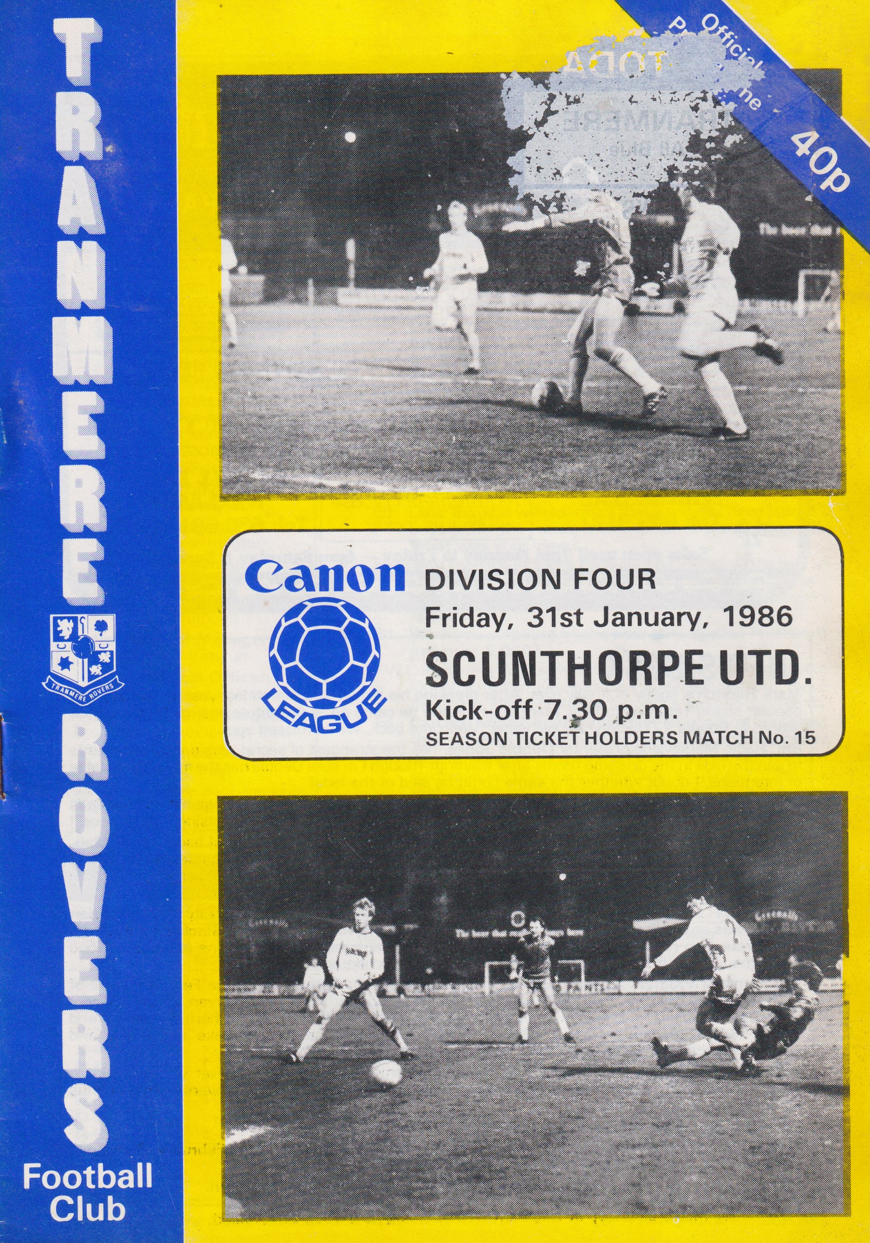 Match Programme