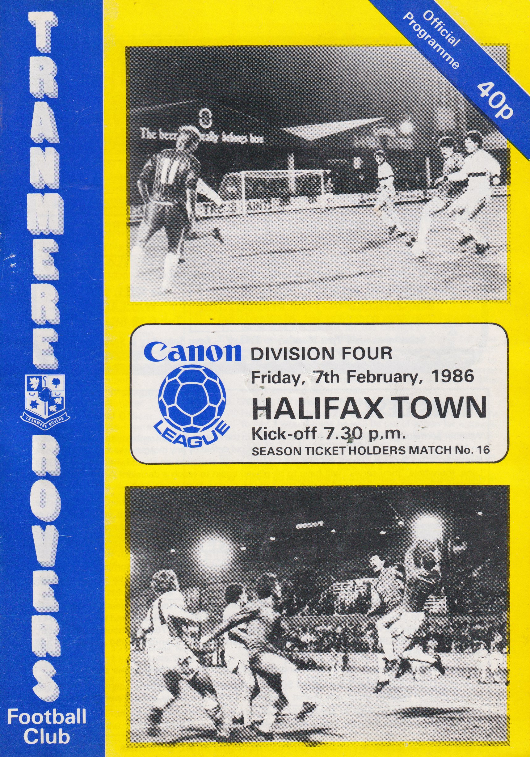 Match Programme