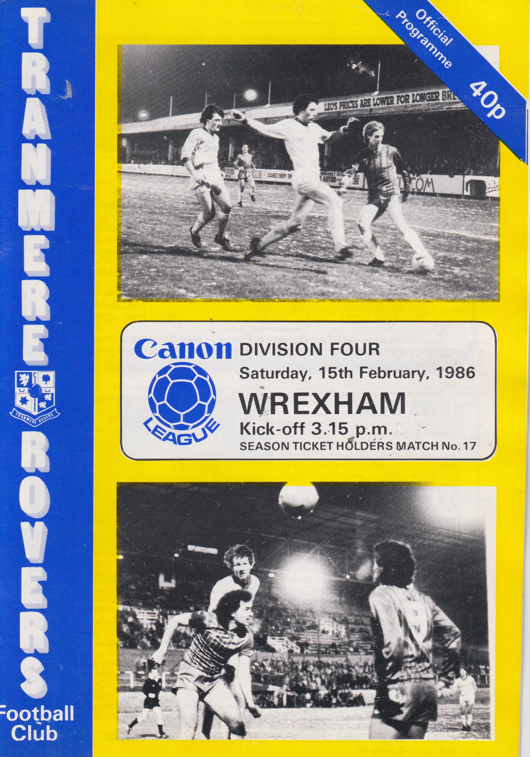 Match Programme