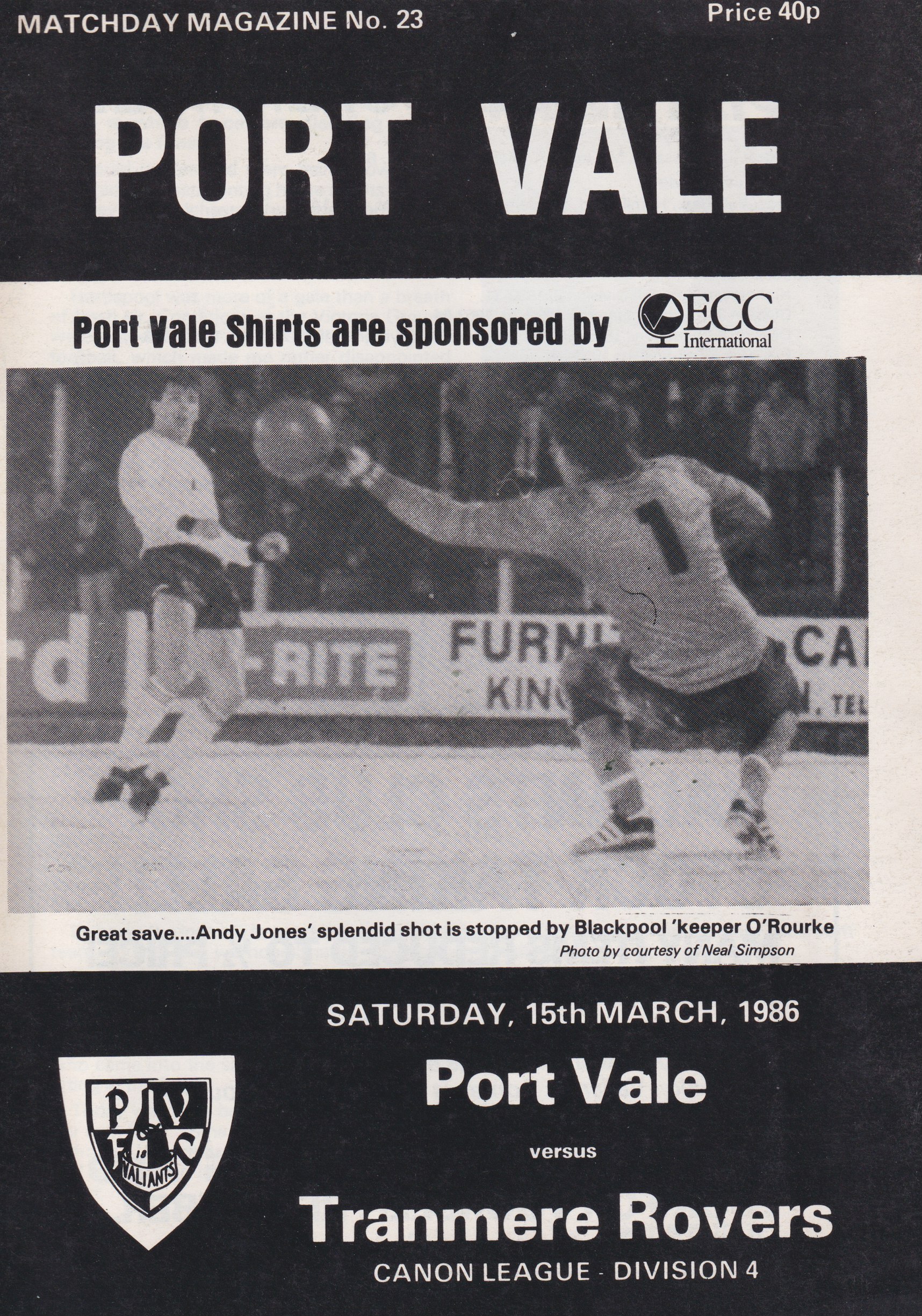 Match Programme