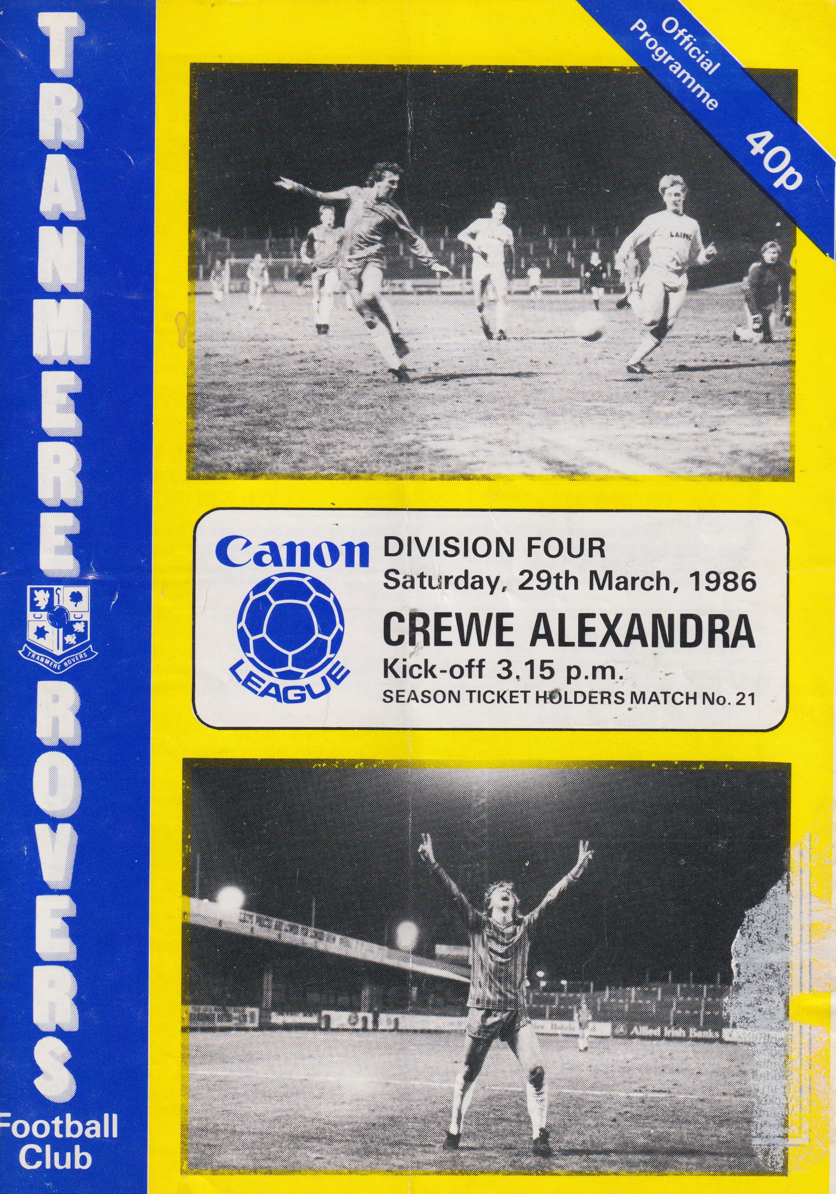 Match Programme