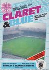 Burnley v Tranmere Rovers Match Programme 1986-03-31