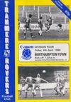 Tranmere Rovers v Northampton Town Match Programme 1986-04-04