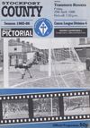 Stockport County v Tranmere Rovers Match Programme 1986-04-25
