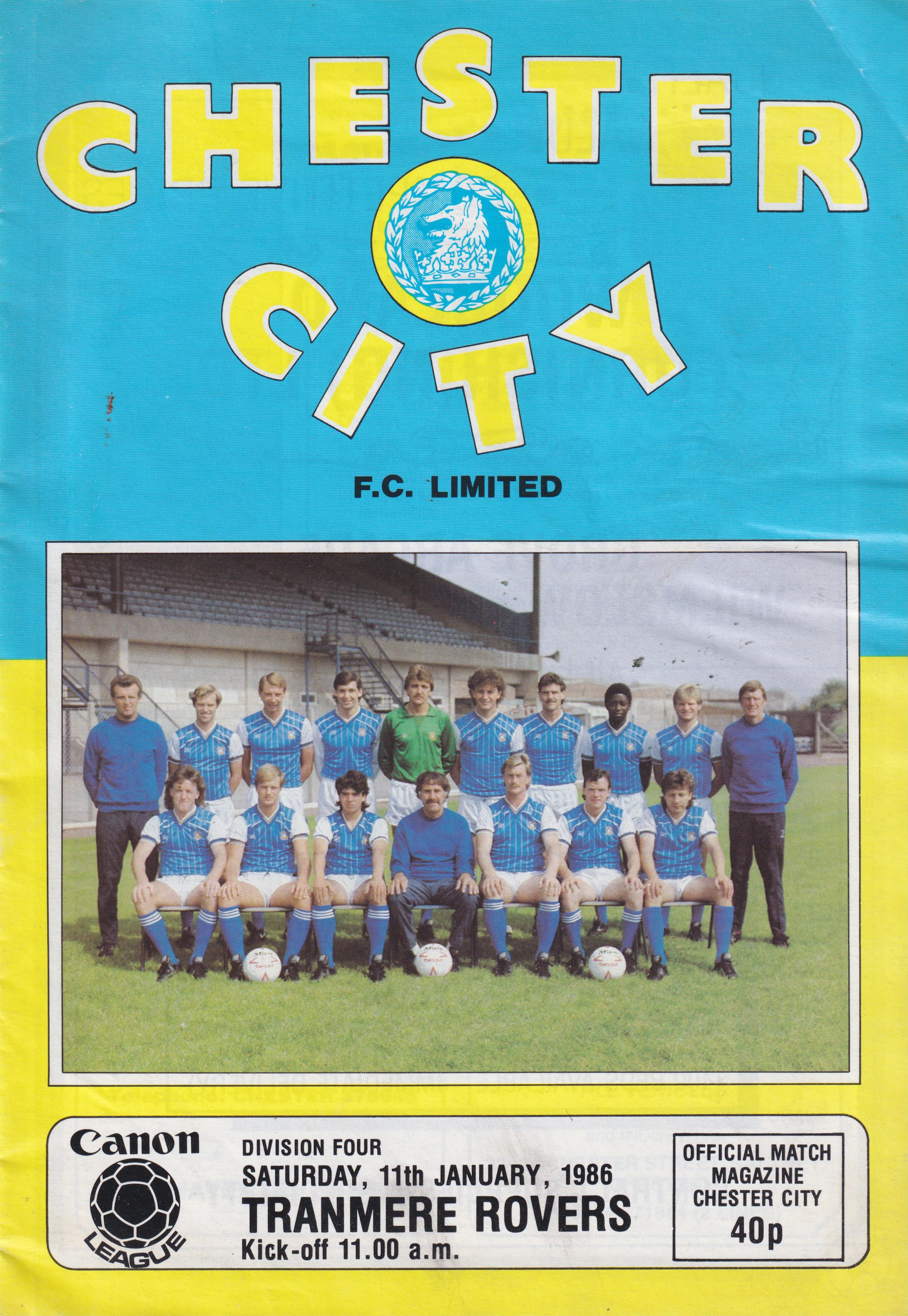 Match Programme