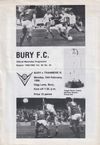 Bury v Tranmere Rovers Match Programme 1986-02-26