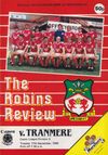 Wrexham v Tranmere Rovers Match Programme 1985-09-17