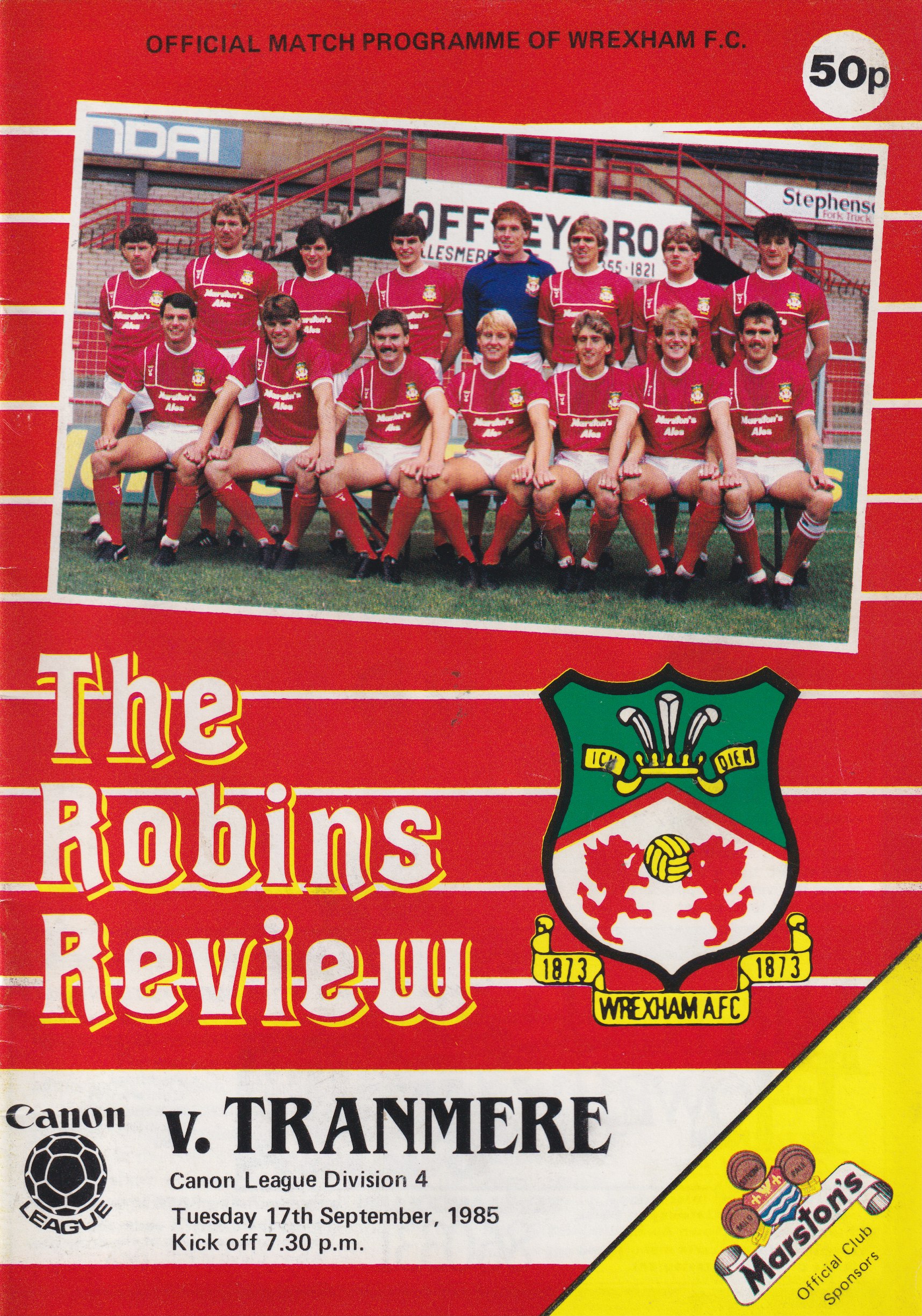 Match Programme