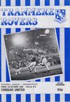 Tranmere Rovers v Torquay United Match Programme 1986-10-03