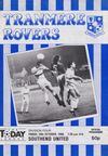 Tranmere Rovers v Southend United Match Programme 1986-10-24