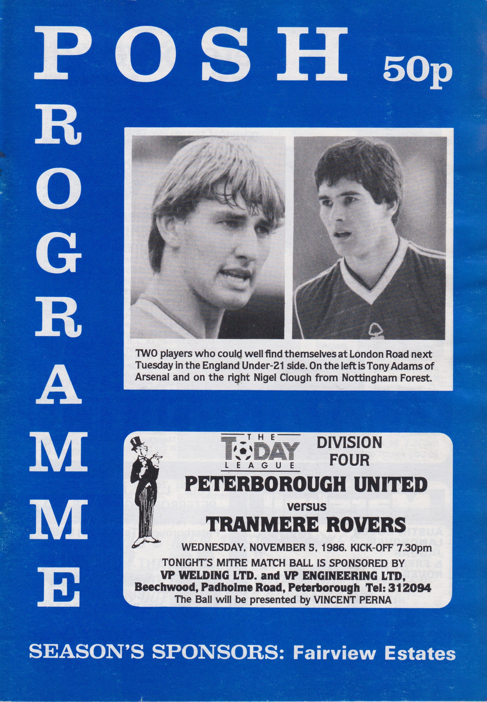 Match Programme