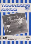 Tranmere Rovers v Swansea City Match Programme 1986-11-08