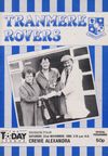Tranmere Rovers v Crewe Alexandra Match Programme 1986-11-22