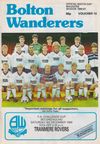 Bolton Wanderers v Tranmere Rovers Match Programme 1986-12-06