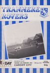 Tranmere Rovers v Cardiff City Match Programme 1987-02-24