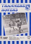 Tranmere Rovers v Lincoln City Match Programme 1987-03-03