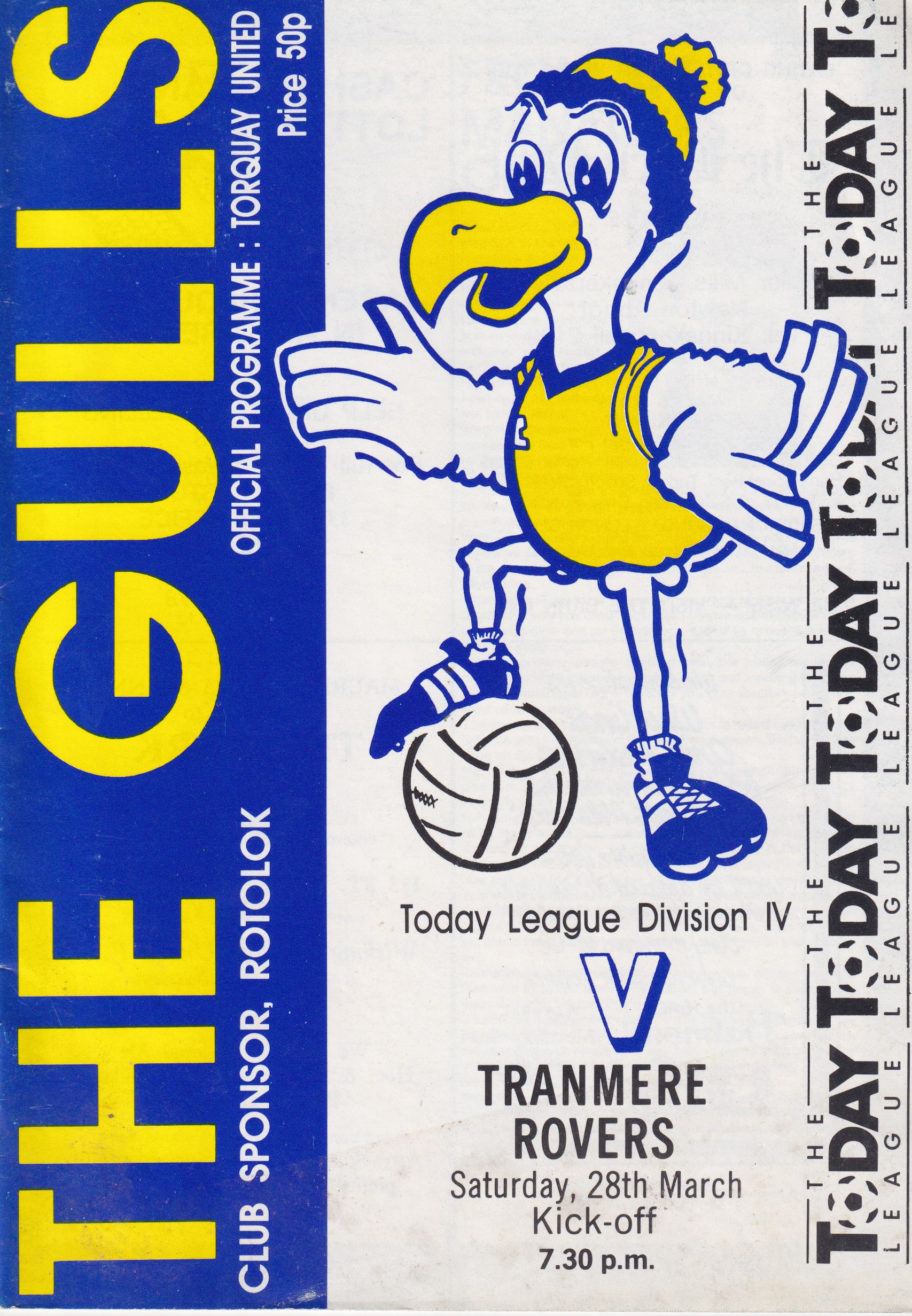 Match Programme