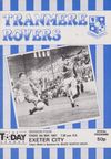 Tranmere Rovers v Exeter City Match Programme 1987-05-08