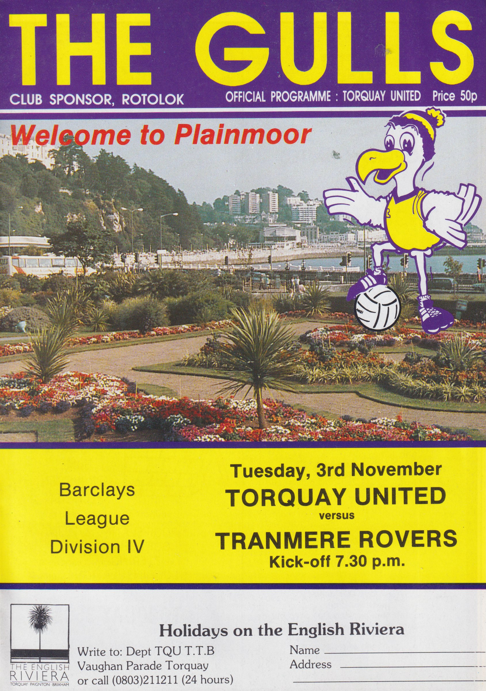 Match Programme