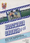 Tranmere Rovers v Bolton Wanderers Match Programme 1987-12-15
