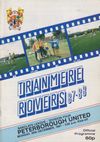 Tranmere Rovers v Peterborough United Match Programme 1987-12-28