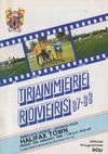 Tranmere Rovers v Halifax Town Match Programme 1988-01-15