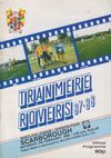 Tranmere Rovers v Scarborough Match Programme 1988-02-06