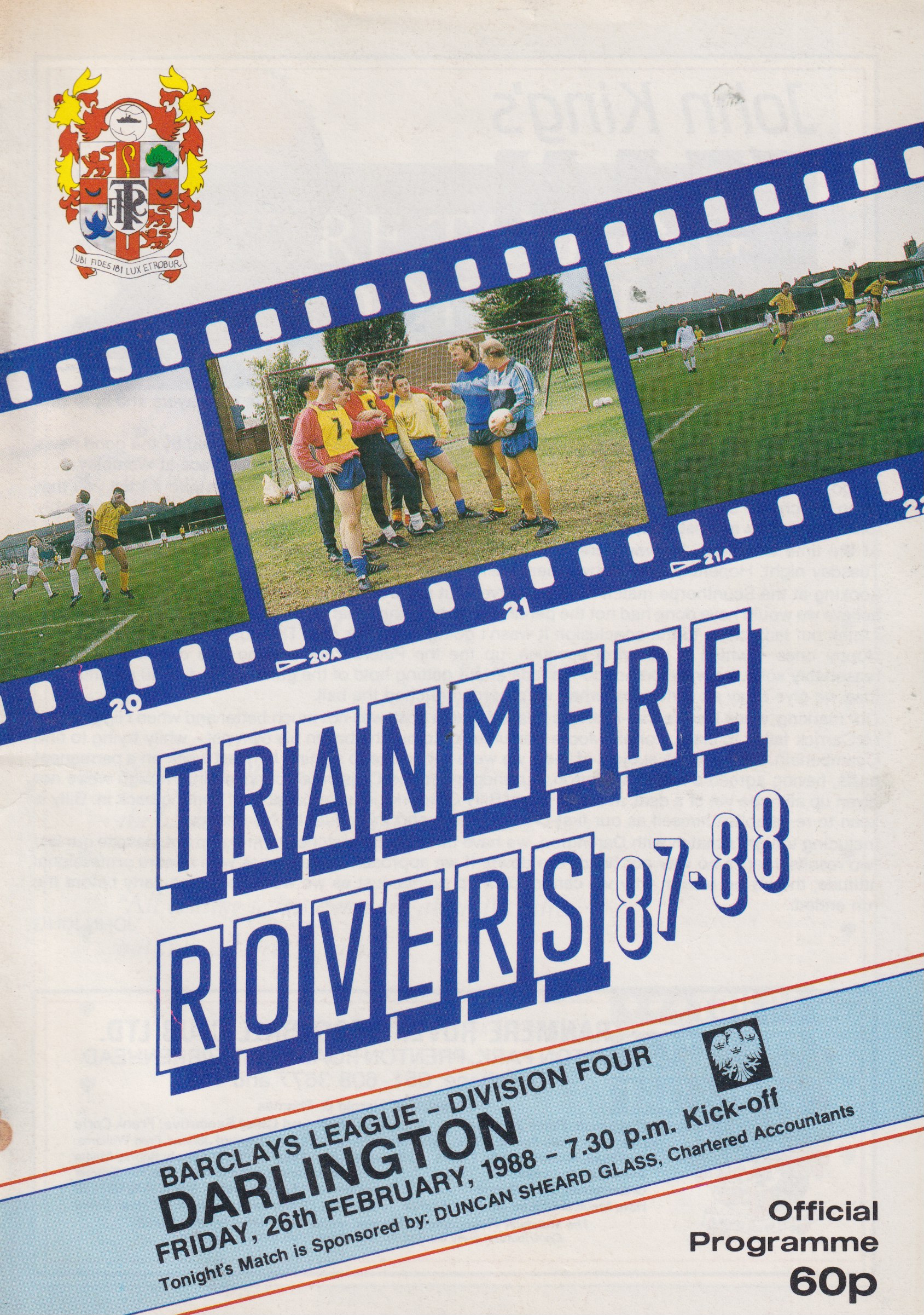 Match Programme