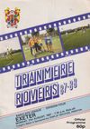 Tranmere Rovers v Exeter City Match Programme 1987-08-31