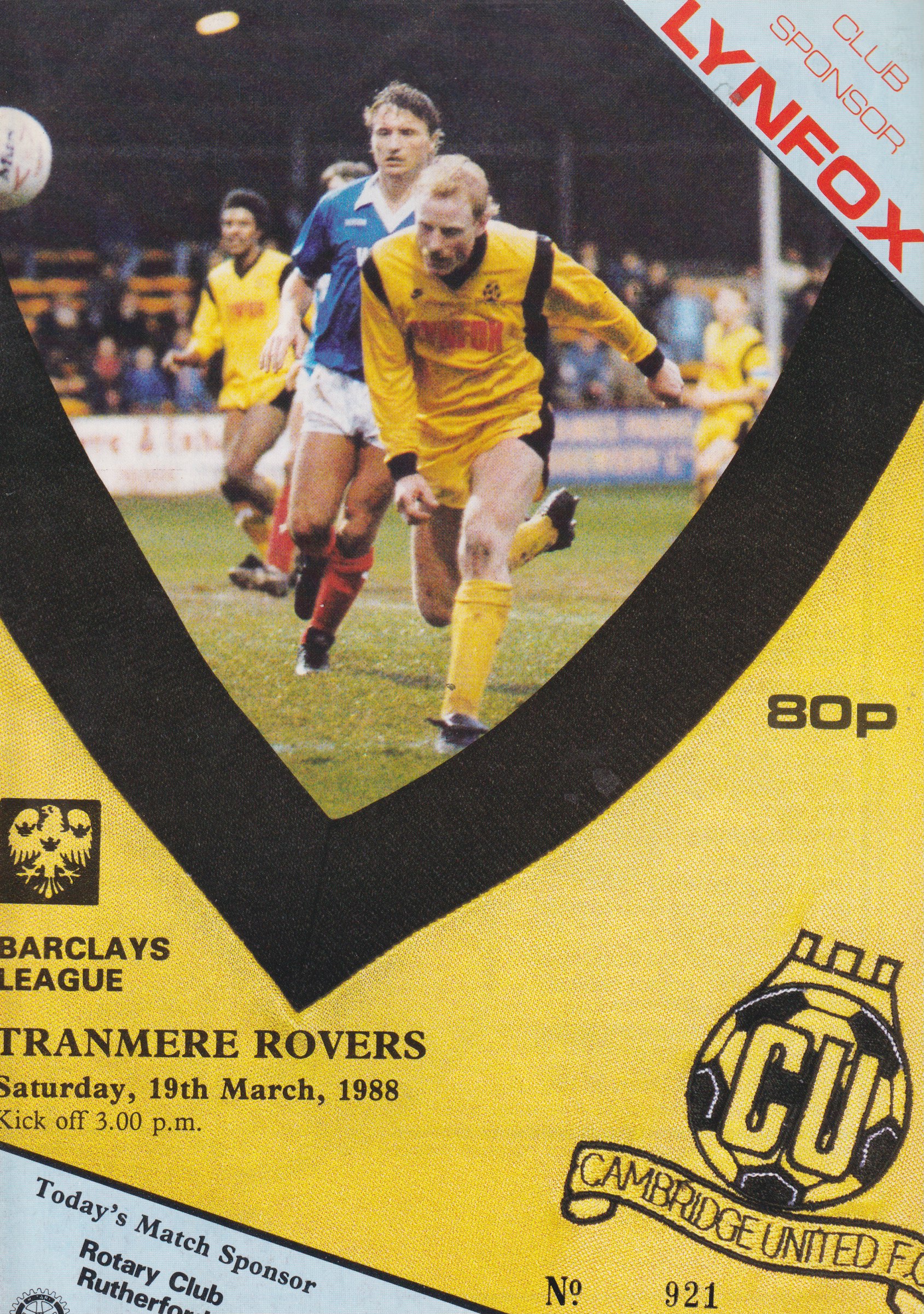 Match Programme