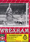 Wrexham v Tranmere Rovers Match Programme 1988-04-02